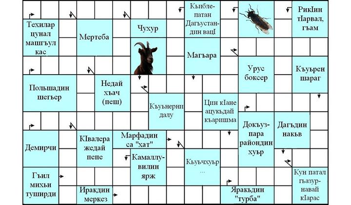 Лезги сканворд