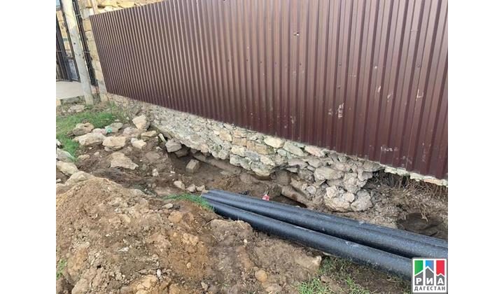 В Избербаше провели новый водопровод
