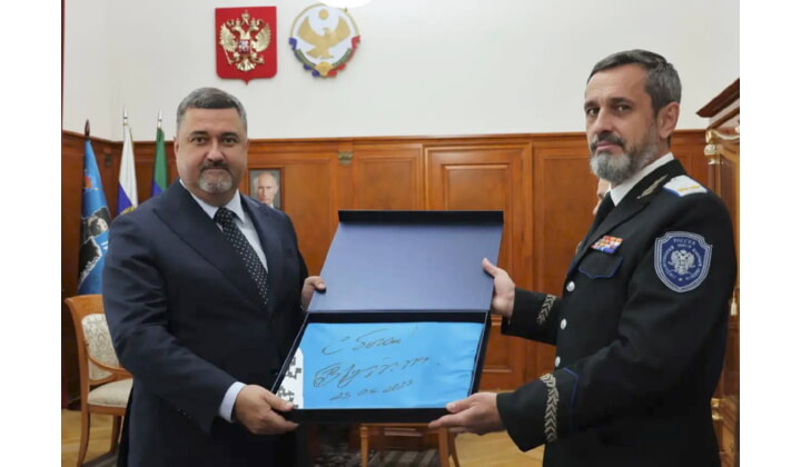 Фёдор Щукин провёл рабочую встречу с заместителем полпреда Президента РФ в СКФО