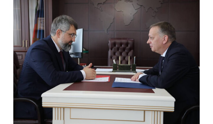 Премьер Дагестана провёл рабочую встречу с руководителем Росводресурсов