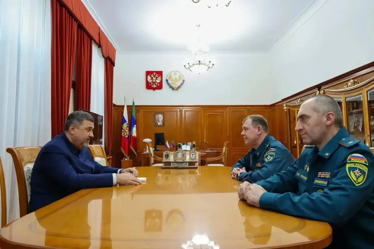 Фёдор Щукин провёл рабочую встречу с замминистра МЧС РФ Вячеславом Бутко