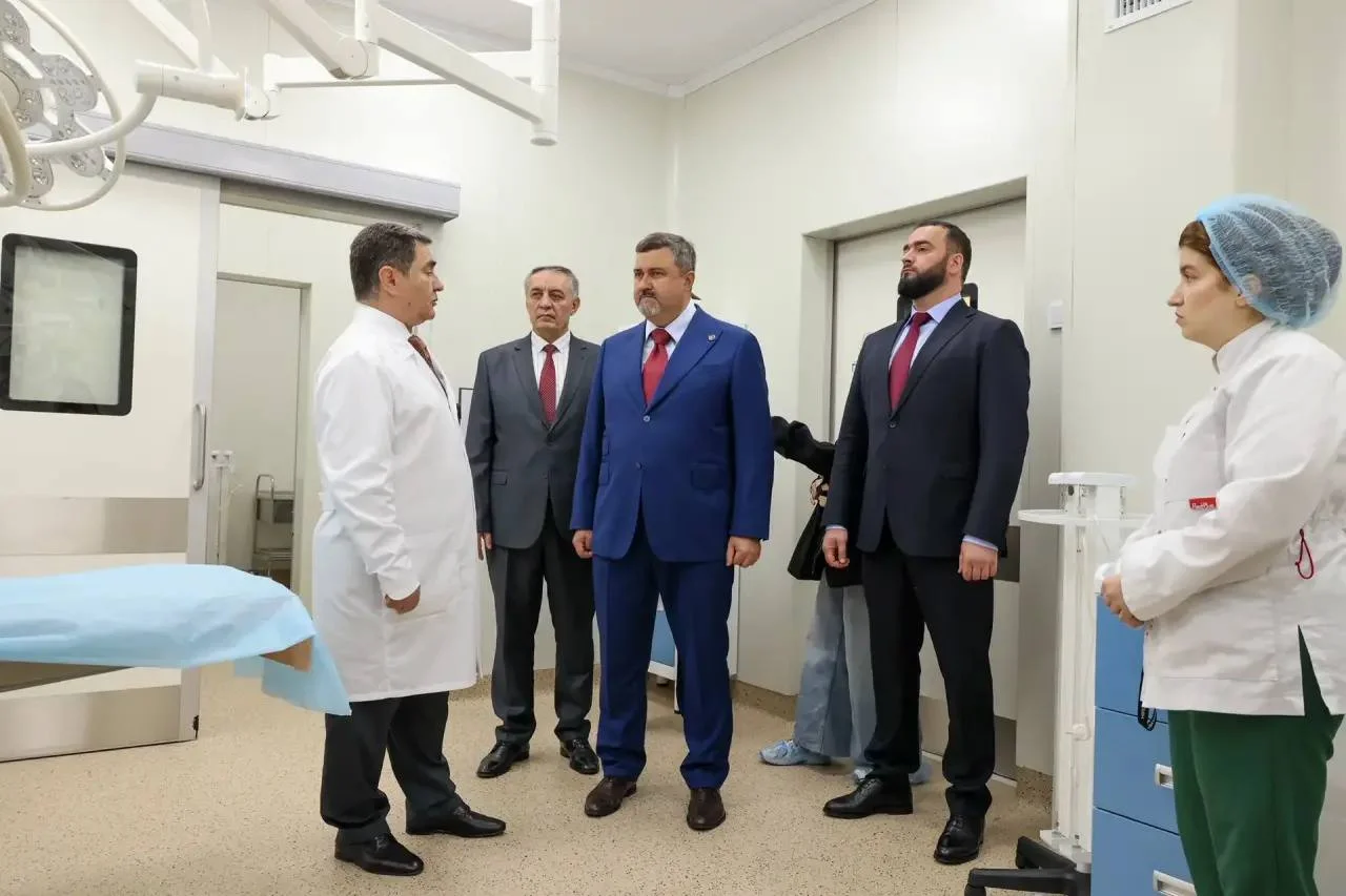 Фёдор Щукин открыл в Махачкале новое приёмное отделение скорой помощи