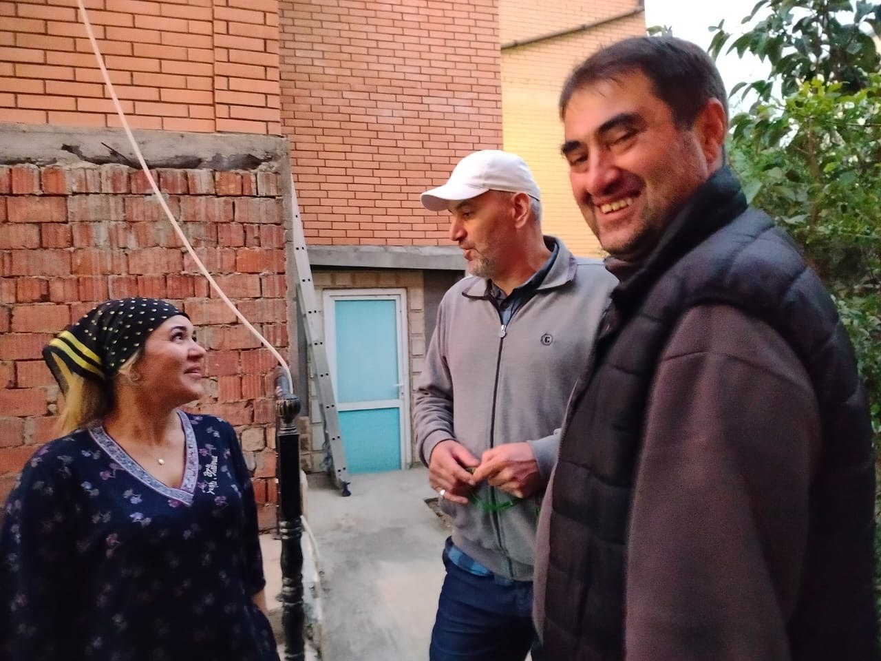 Эльдар Раджабов в кругу семьи после ранения