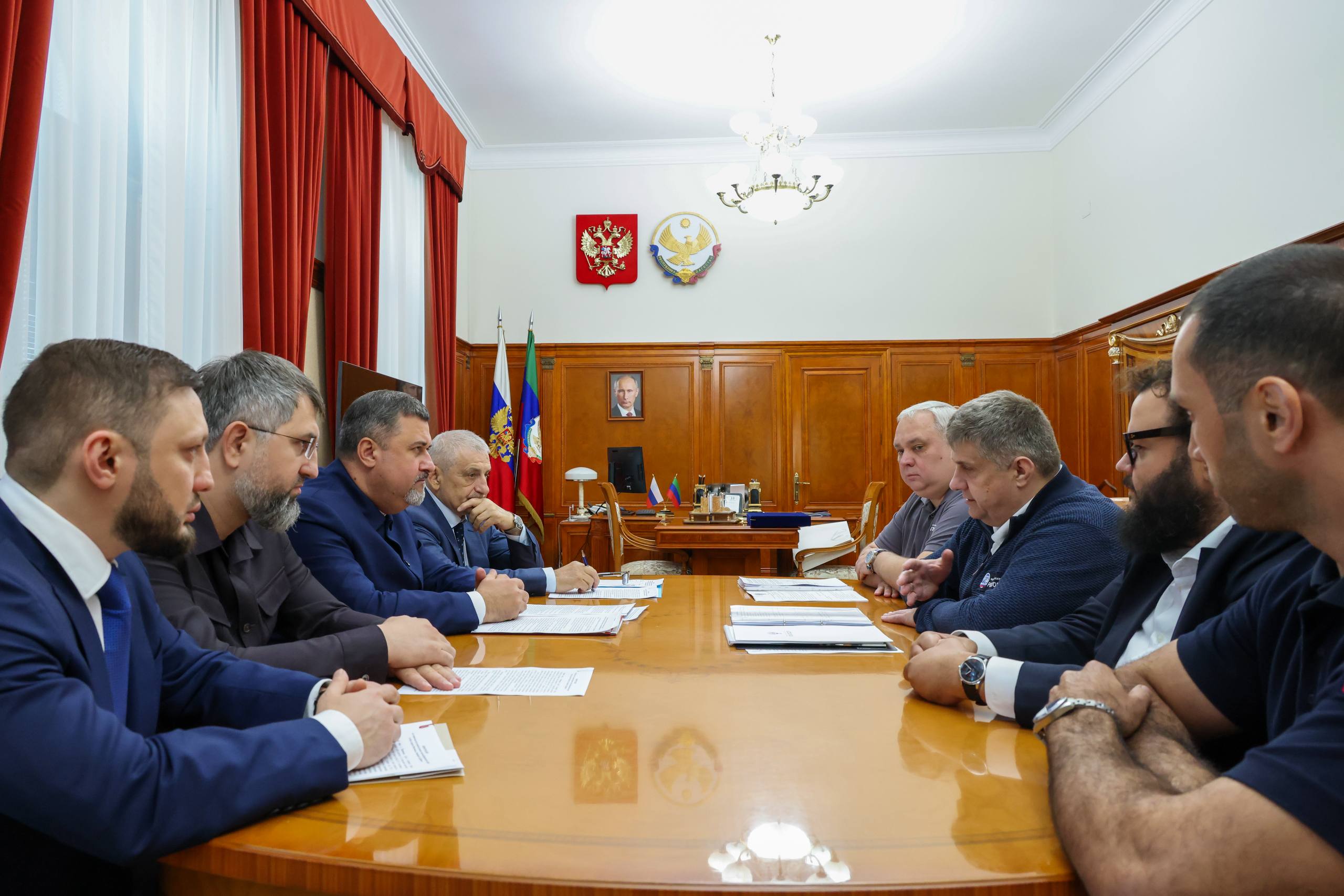 Фёдор Щукин встретился с руководителем Федерального дорожного агентства