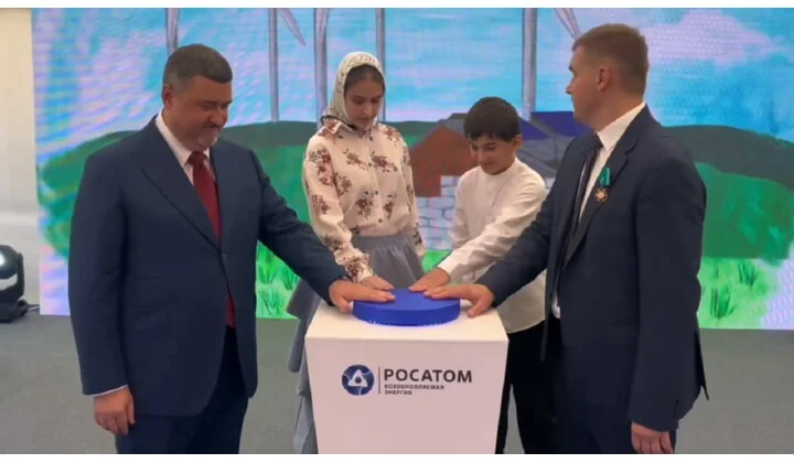 Фёдор Щукин дал старт работе крупнейшей в России ветроэлектростанции - Новолакской ВЭС