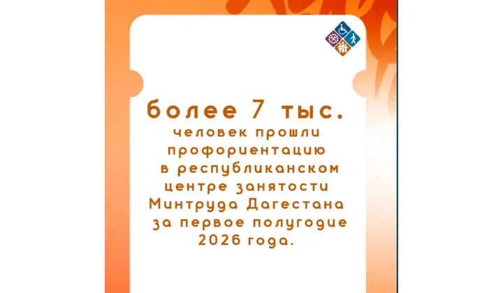 7 381 жителей Дагестана прошли профориентацию