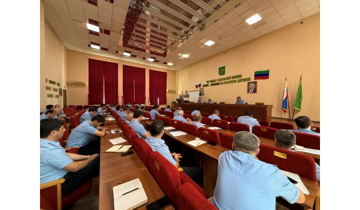 В Управлении Федеральной службы судебных приставов по РД подвели итоги деятельности первого полугодия