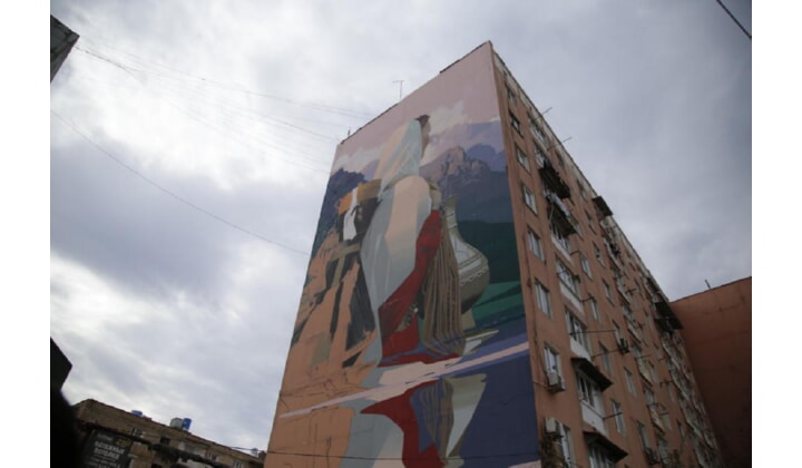 Завершается второй фестиваль уличного искусства «Стена» в Дербенте
