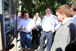 Андрею Чибису рассказали о благоустройстве столицы Дагестана