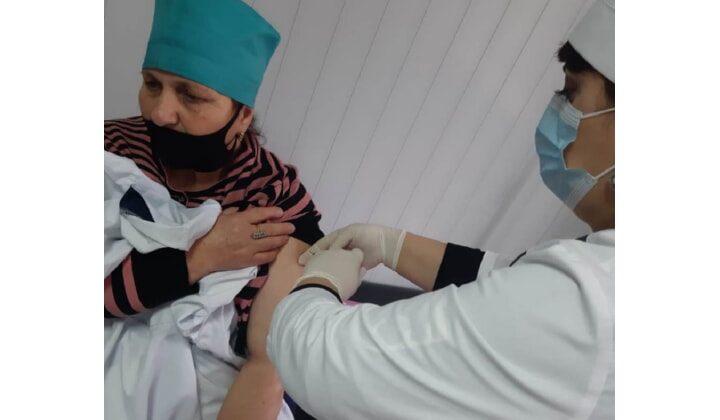 В Магарамкентском районе продолжается массовая вакцинация от COVID-19