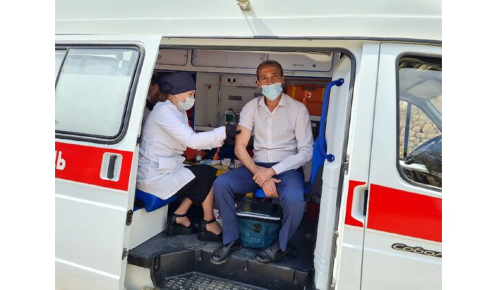 В Табасаранском районе продолжается вакцинация от коронавируса 