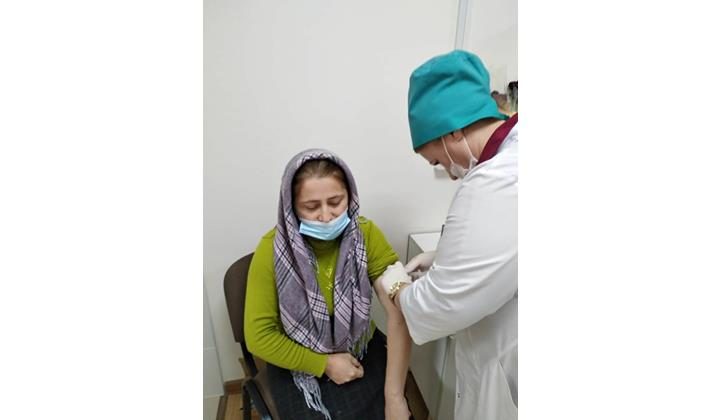 Жители Табасаранского района прошли вакцинацию от коронавирусной инфекции