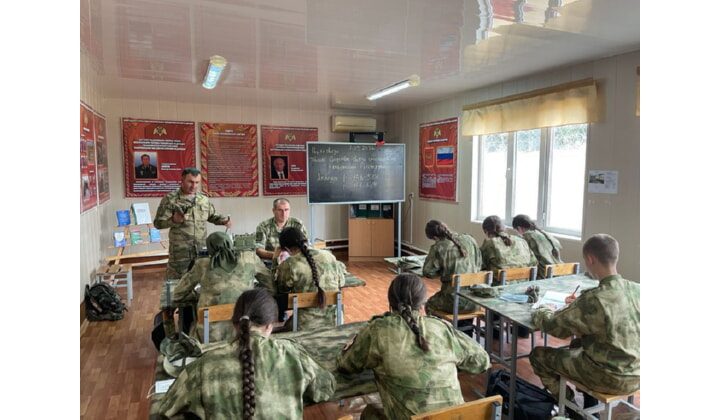 Кизлярский класс Росгвардии «Гвардейская смена» приступил к профильному обучению