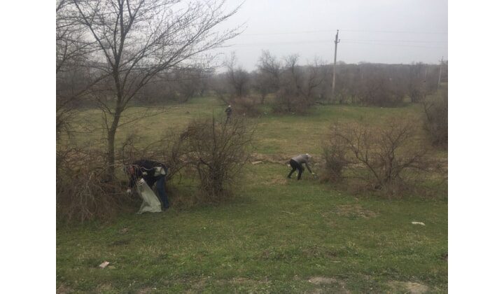 В Кизлярском районе провели субботник по очистке лесных массивов