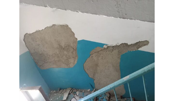 В Кизляре ТСЖ «Наш дом» взялось менять облик подъездов