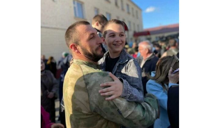 Юный кизлярец Расул Магомедов долгие 9 месяцев готовился к встрече с папой – героем