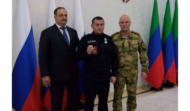 Нурмагомед Исаков из Кизилюрта награжден медалью «За Отвагу»