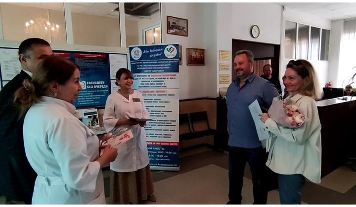 В Махачкале для будущих супругов врачи организовали масштабную акцию