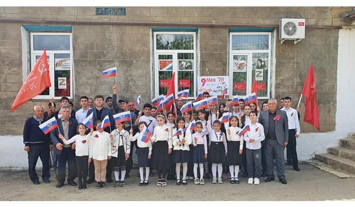Патриотические мероприятия ко Дню Победы прошли в учреждениях допобразования Сулейман-Стальского района
