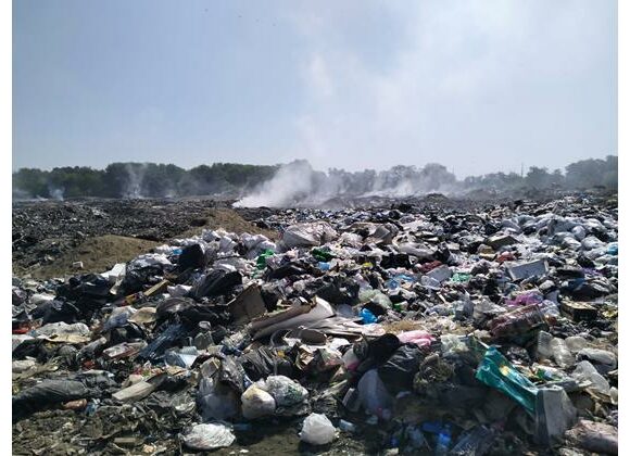 Умышленным поджогом полигона в Кизляре займется полиция
