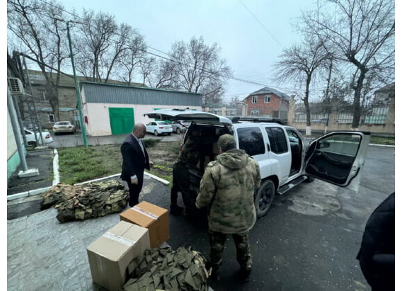 Власти Кизляра направили гумпомощь в Курскую область для нужд военного госпиталя