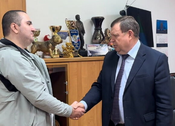 Марат Хаджимуратов из Кизляра с группой добровольцев отправился на СВО