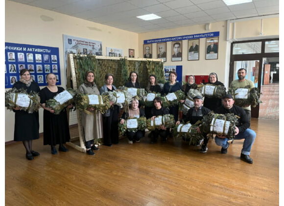 При поддержке «Женского движения Единой России» в зону СВО отправлены маскировочные сети