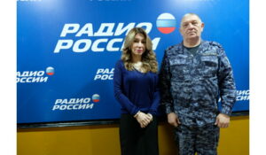 Начальник пресс-службы дагестанского управления Росгвардии стал гостем регионального радио