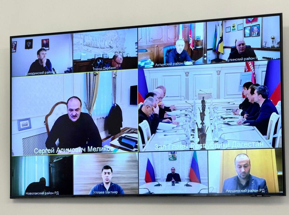 Сергею Меликову на заседании оперштаба доложили о ситуации в разных отраслях
