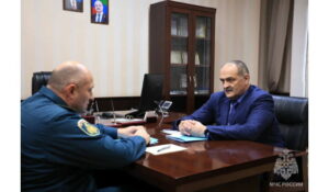 Сергей Меликов и Александр Куренков оценили готовность Дагестана к предстоящим сезонным рискам