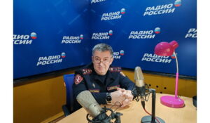 Офицер Росгвардии выступил на дагестанском радио в преддверии юбилея ведомства