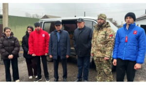 Очередная акция в поддержку участников СВО прошла в Сулейман-Стальском районе