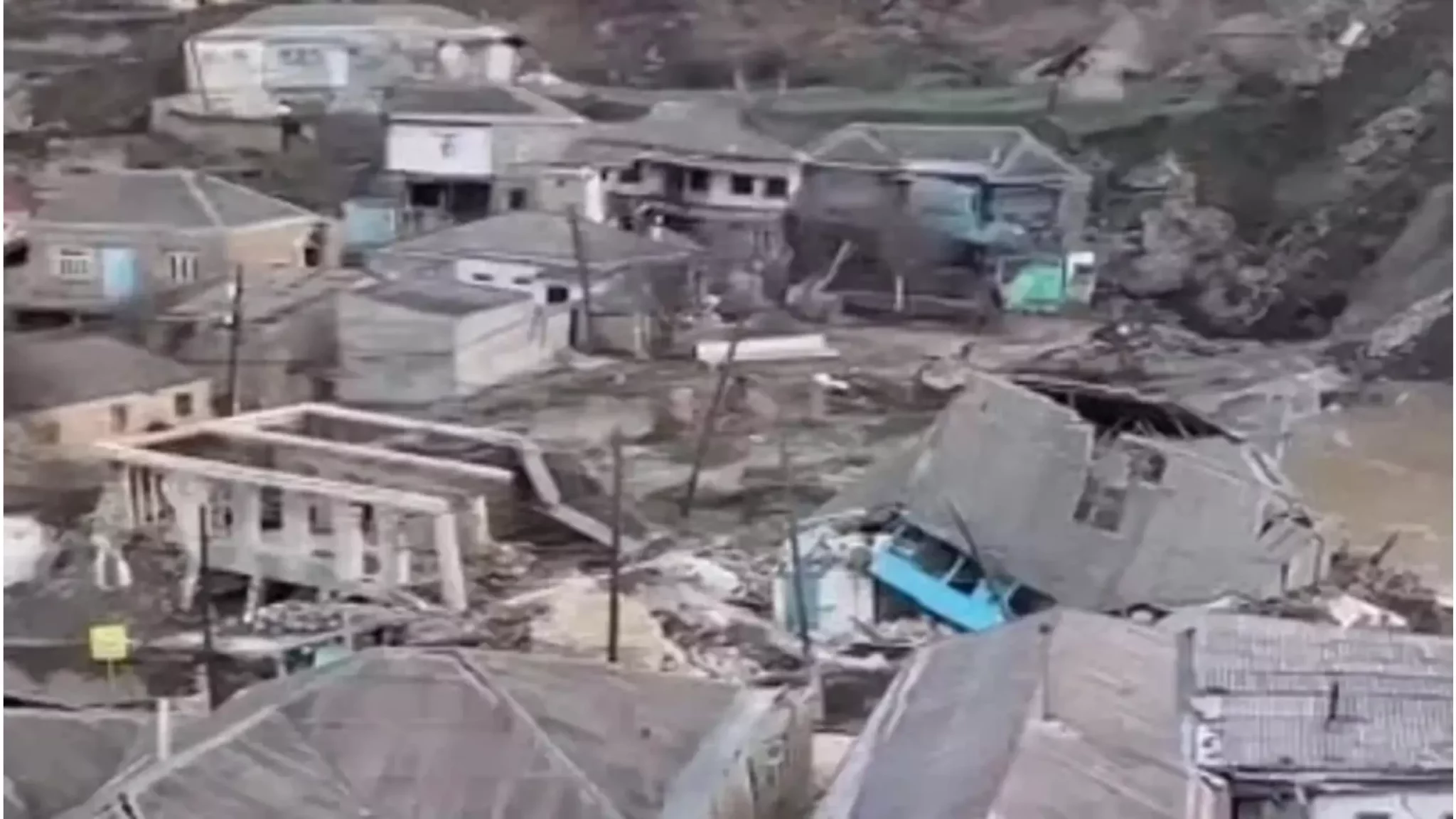 Оползень продолжает разрушать село Уркарах
