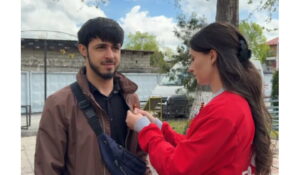 Акция «Георгиевская ленточка» проходит в Кизляре