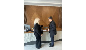 Хаджимурад Малаев посетил центр размещения пострадавших от природной стихии