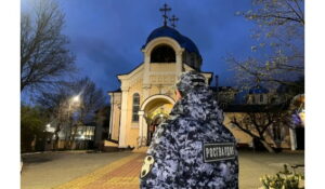 Росгвардейцы обеспечили безопасность во время празднования православного праздника Вербное воскресенье в Дагестане