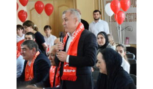 Торжественный прием в пионеры в Дагестане