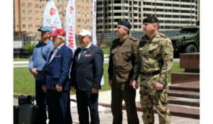 На базе спецподразделений Управления Росгвардии по РД прошла военно-спортивная игра «Победа»
