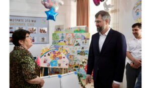 Магомед Рамазанов поздравил воспитанников детского дома Избербаша с Днём защиты детей