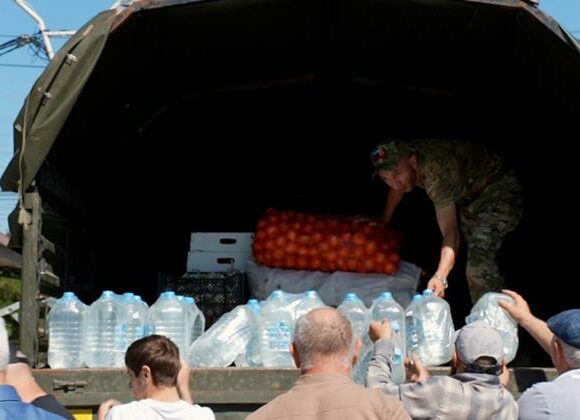 Из Хасавюрта отправили новый гуманитарный конвой для военнослужащих в зоне СВО