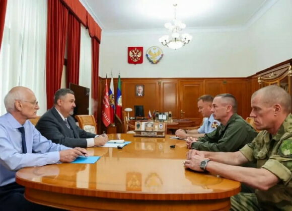 Фёдор Щукин прокомментировал рабочую встречу с генерал-полковником Владимиром Спиридоновым